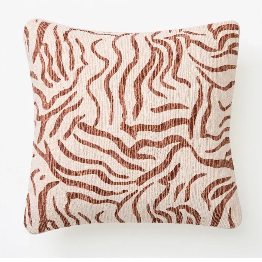 west elm | shifting tides pillow cover NWT